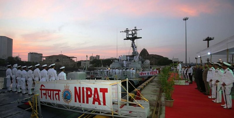 Indian Navy decommissions two Veer class ships