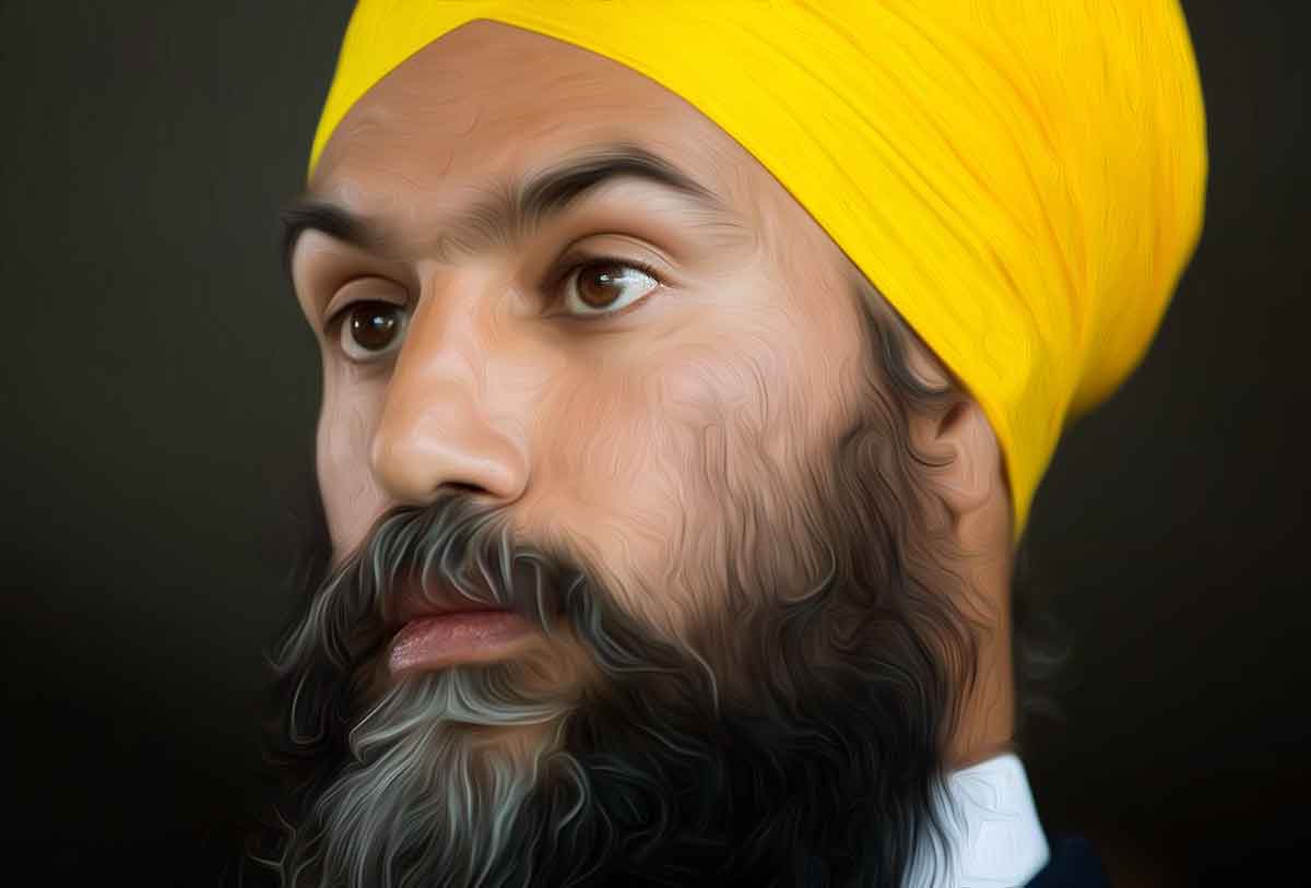 Canadian politician Jagmeet Singh was openly caught instigating Khalistani elements to create disturbance in India during the ‘farmer’ protests