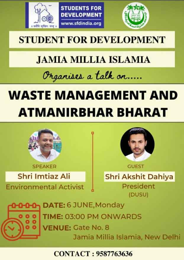 Poster of the event. Source: ABVP Jamia