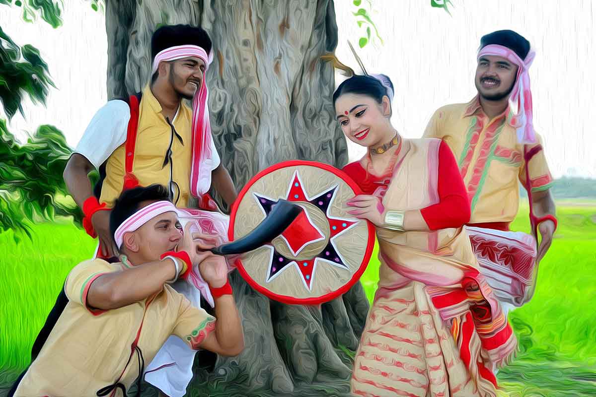 Christian Missionaries appropriating Bihu dance music to convert members of backward communities