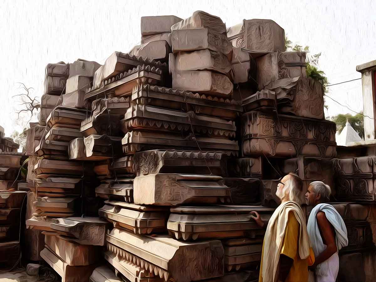 Construction of the Ram Mandir in Ayodhya is in full flow