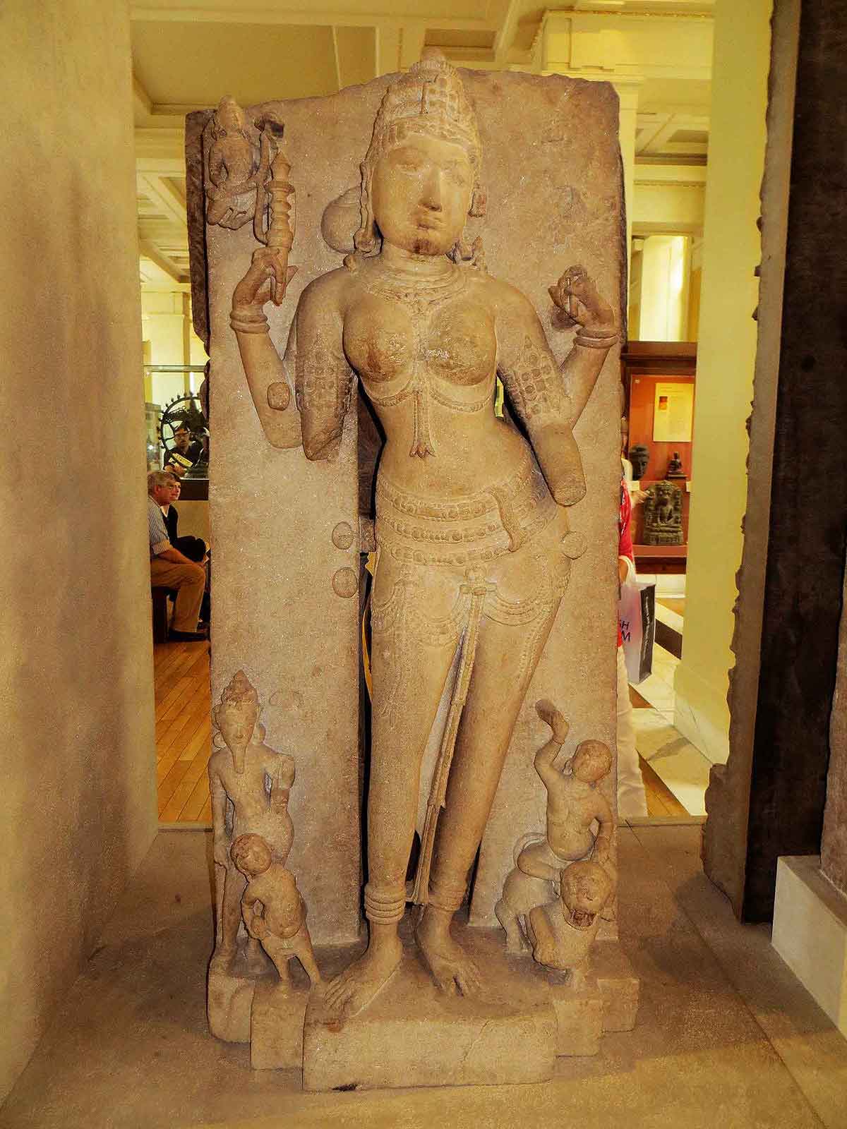 Saraswati idol from Bhojshala, currently in London
