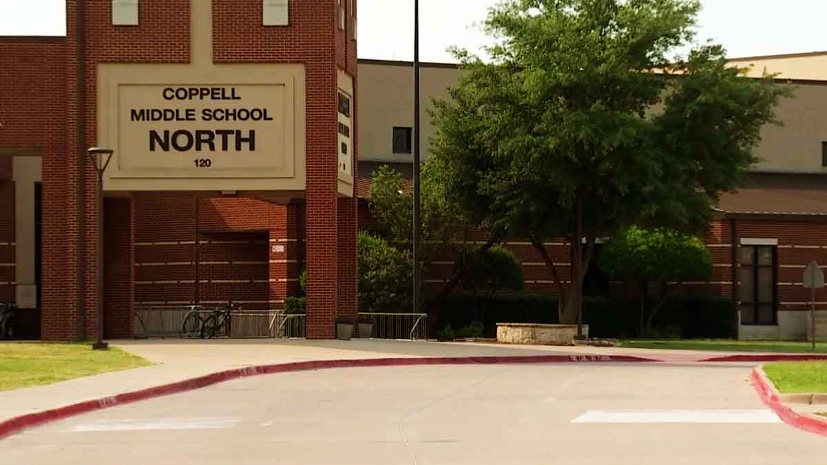Coppell Middle School North in Texas, USA