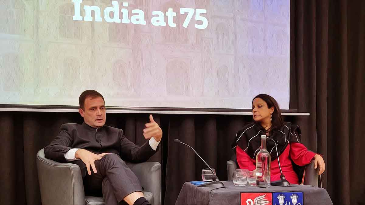 Rahul Gandhi now says India is not a nation like UK, but a political arrangement like European Union